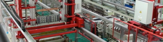 Galvanik ausschnitt des galvanisierungsprozesses