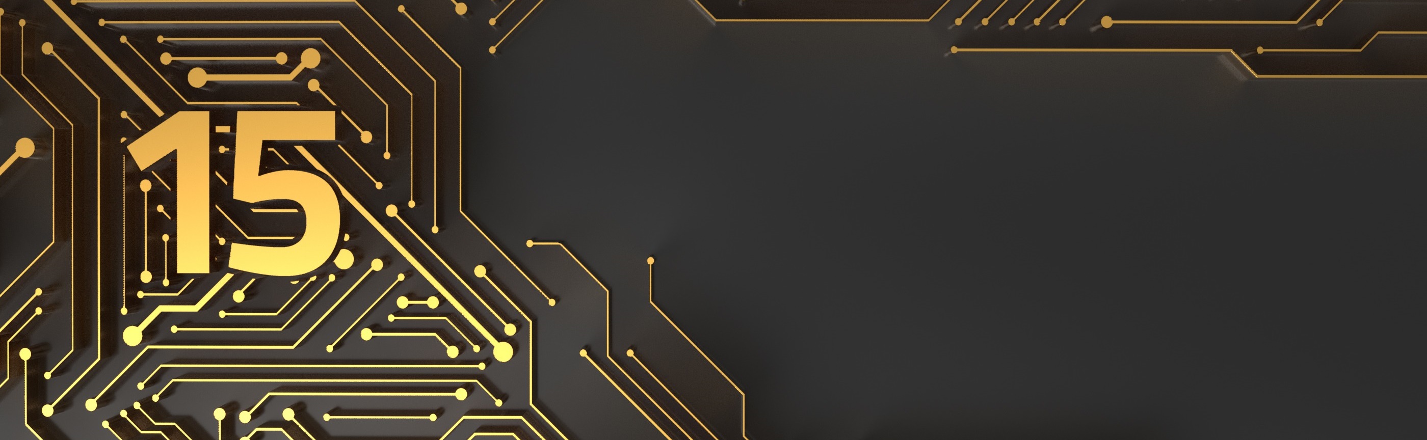 Goldene Fünfzehn mit Leiterzügen